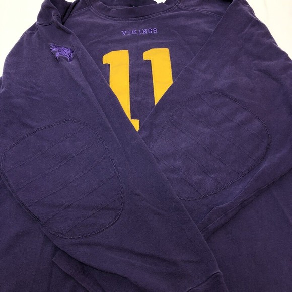 Reebok Minnesota Vikings Sweatshirt 2XL CULPEPPER 11 Gridiron Classic Shirt - Picture 8 of 9